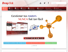 Tablet Screenshot of draytek.es